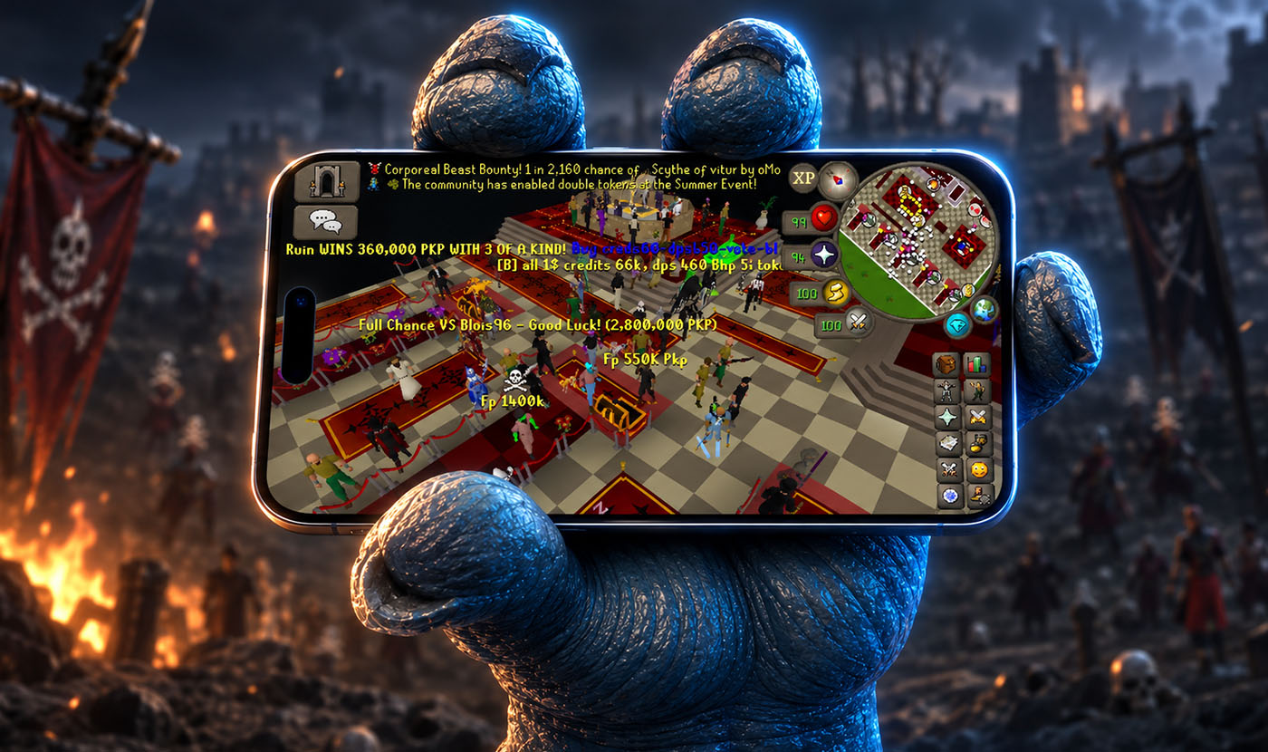 Roat Pkz mobile client running on a phone